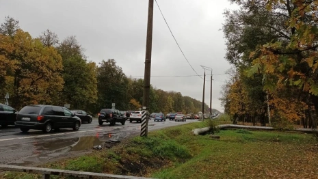 Пять аварий заблокировали въезд во Владимир