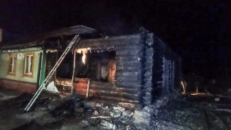 При пожаре в Судогодском районе погиб 40-летний мужчина