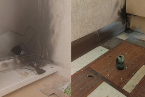 Во владимирском микрорайоне фейерверк залетел на балкон многоэтажки