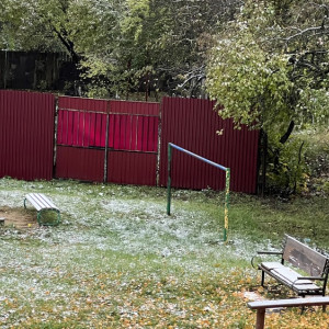 Владимир припорошило снегом