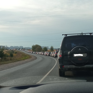  На въезде во Владимир выросла 4-километровая пробка
