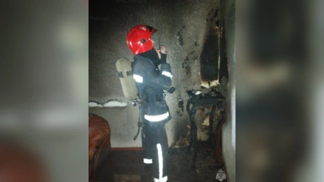 Во Владимирской области квартира загорелась из-за непотушенной свечки