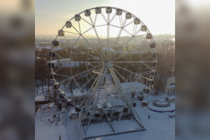 Во Владимире снова заработало колесо обозрения
