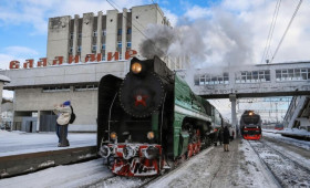 Ретро-поезд перевез из Владимира в Гусь-Хрустальный 1,7 тыс. пассажиров