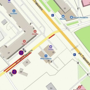 Во Владимире на улице Сакко и Ванцетти запретили останавливаться и парковаться