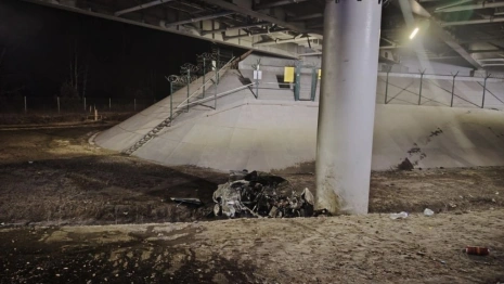 На М-12 в Муромском районе молодой водитель иномарки погиб от столкновения с опорой моста