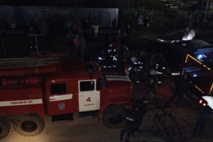 В Коврове на пожаре эвакуировали 12 взрослых и 3 детей