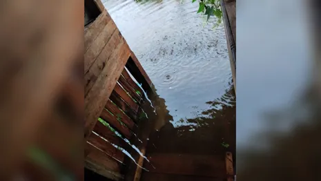 «Воды по колено». В Судогде из-за ливня затопило дом многодетной семьи