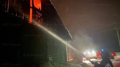 На станции во Владимирской области сгорел жилой дом 