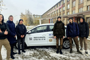 Владимирскому госуниверситету подарили новый Hyundai Solaris