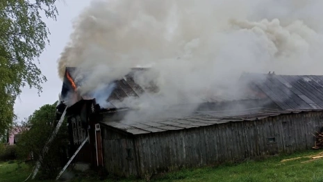 В Меленковском районе 46-летний мужчина погиб при пожаре из-за неисправной печки