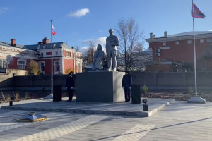 В Покрове открыли Сквер Победы