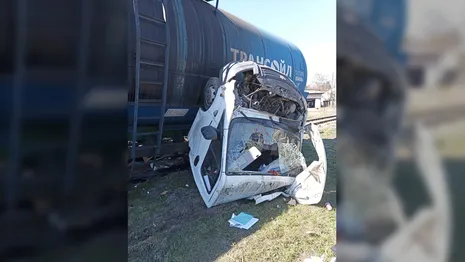 Во Владимирской области водитель смятой поездом ГАЗели чудом уцелел