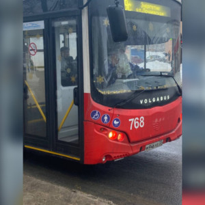 Во Владимире заметили Деда Мороза за рулем автобуса №29с