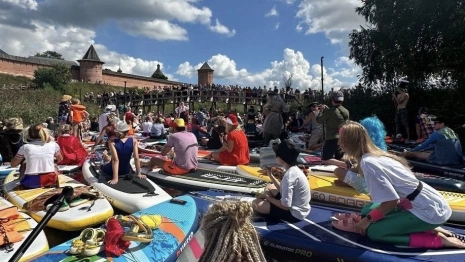 В Суздале прошел карнавал на сапах-2024