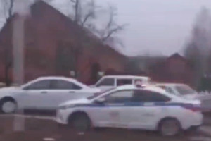 Появилось видео с места падения БПЛА в Судогодском районе