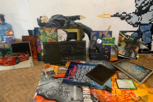 При пожаре на «Рынке на Студеной» сгорели более 50 картин владимирских художников