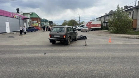 В Киржачском районе разбилась 25-летняя мотоциклистка