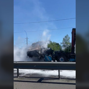 Во Владимирской области в ДТП на проклятом перекрестке сгорел водитель фуры