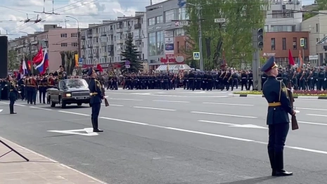 Во Владимире прошел Парад Победы