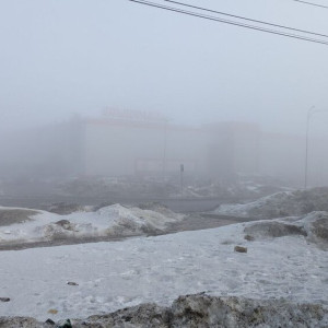 Владимир окутал утренний туман 20 марта