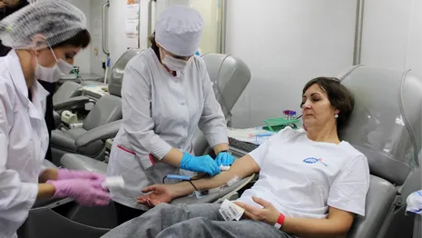 Во Владимирской области доноры сдали 250 литров крови за год
