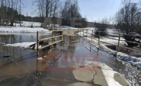 Паволок отрезал деревню Рождествено в Александровском районе от цивилизации