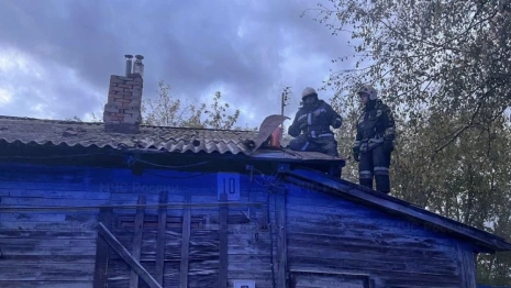 В Муроме при пожаре в деревянном бараке эвакуировали 8 человек