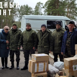 Владимирским мобилизованным привезли генератор и тепловую пушку в нижегородскую учебку