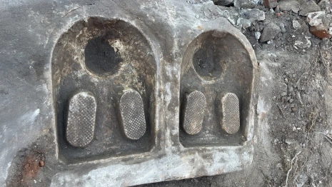 В Киржаче нашли керамический туалет конца 19 века