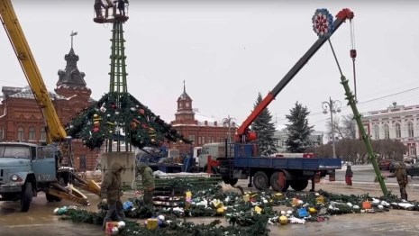 Мэрия показала видео будущей елки в центре Владимира