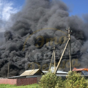 В Коврове локализовали пожар на заводе акриловых ванн