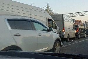 На Пекинке во Владимире столкнулись 5 машин