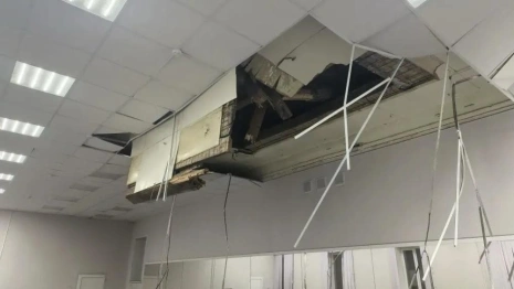 В Гусь-Хрустальном рухнул потолок в детской школе искусств
