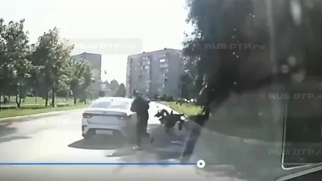 Момент ДТП с коляской в Муроме попал на видео