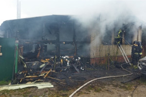 Во Владимирской области на пожаре пострадали трое человек