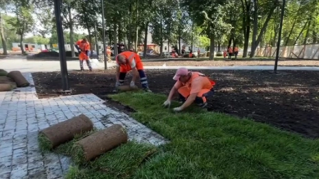 В городском саду Суздаля уложат «каменный ковер»