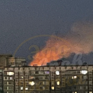 В Коврове ночной пожар уничтожил 10 гаражей