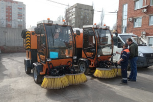 Во Владимир приехали 3 подметальные машины