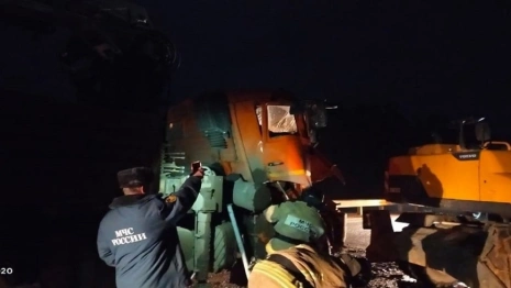 Во Владимирской области спасатели деблокировали пострадавшего в ДТП на трассе М-12