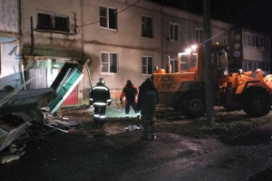 В селе под Камешково обрушились балконы в 2-этажке