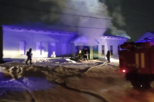 Во владимирском микрорайоне Юрьевец загорелось производство