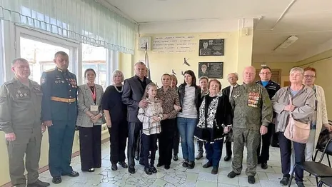 Во владимирской школе открыли мемориальную доску в честь погибшего в СВО капитана