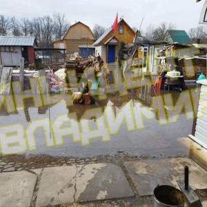 Жители Владимира показали фото затопленного СНТ «Связист»