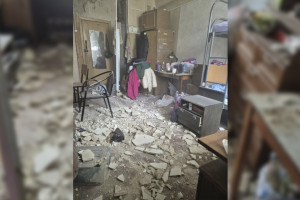 В общежитии Владимирского строительного колледжа рухнул потолок