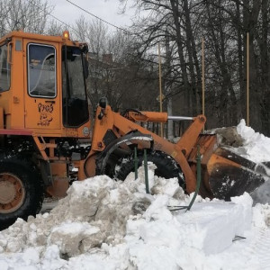 Во Владимире 8 улиц почистят от снега ночью