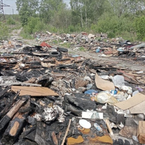В Гусь-Хрустальном нашли огромную незаконную свалку