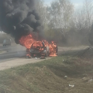 Во Владимирской области за выходные сгорели два автомобиля