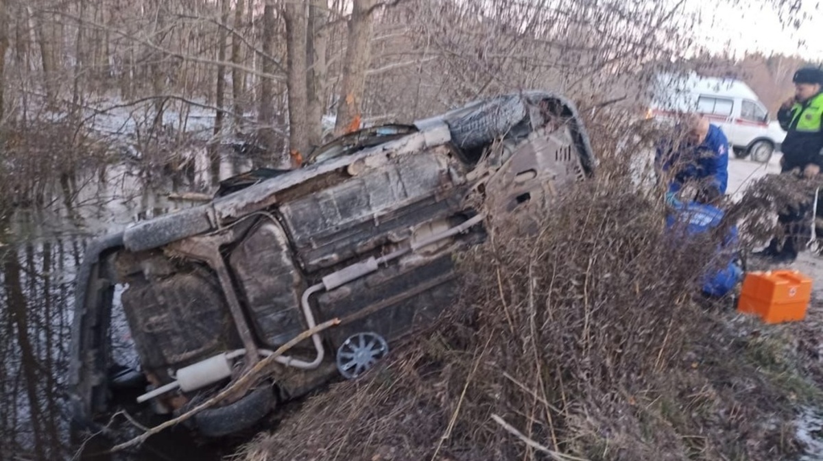 Accident 17.03.23 when overtaking on the highway Kolchugino Kirzhach young drive