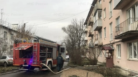 При пожаре во Владимире эвакуировали 7 взрослых и 3 детей